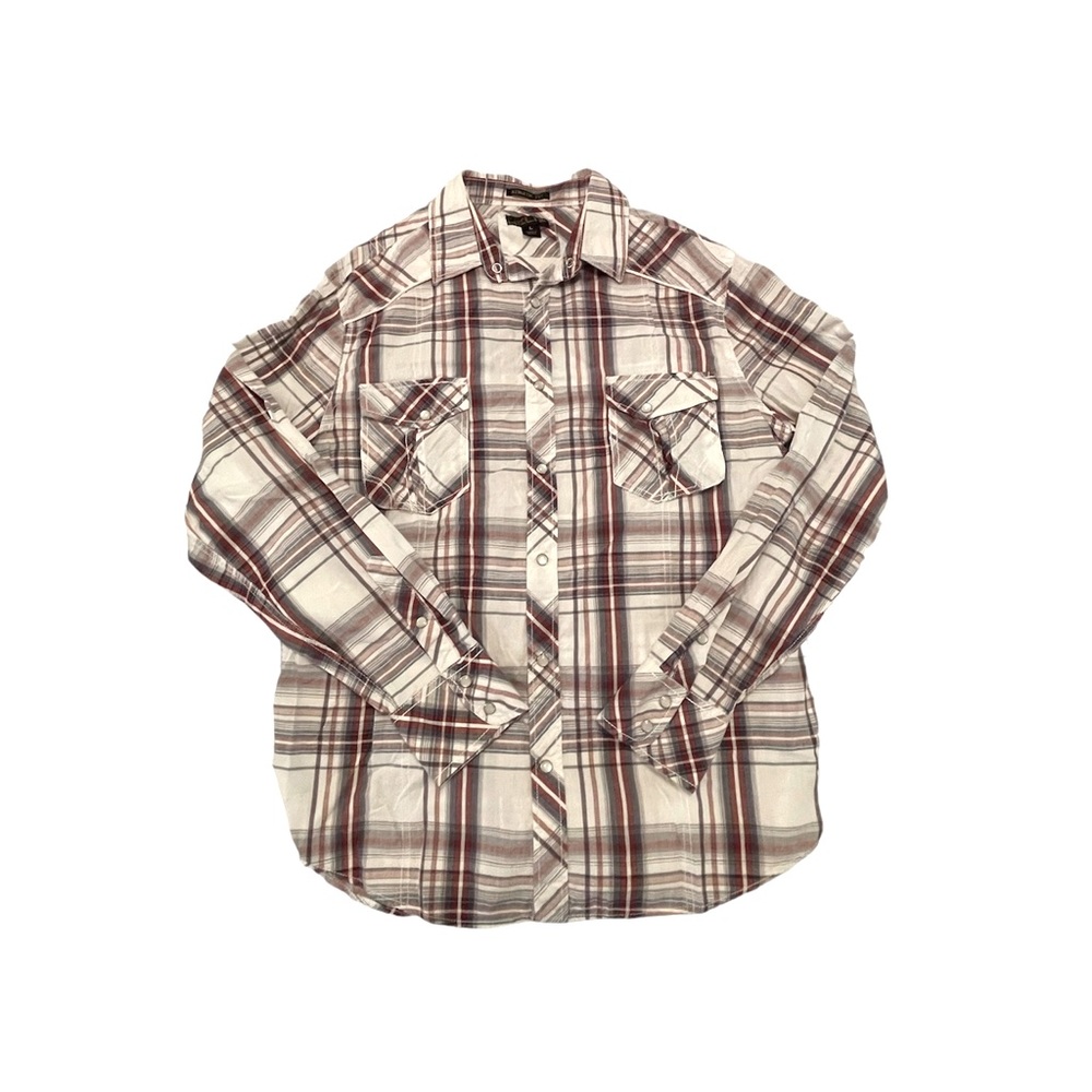 Helix athletic fit pearl button down